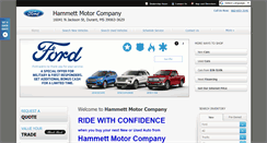 Desktop Screenshot of hammettmotorco.com